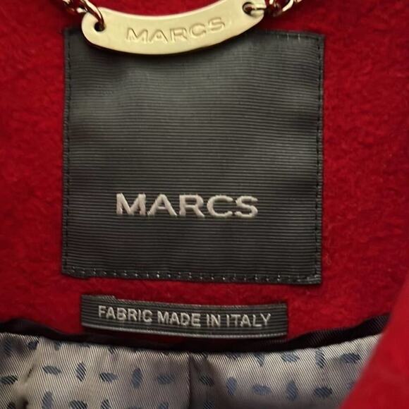 MARCS HEAVY WOOL BLEND PEA COAT SIZE 8 - Picture 4 of 6